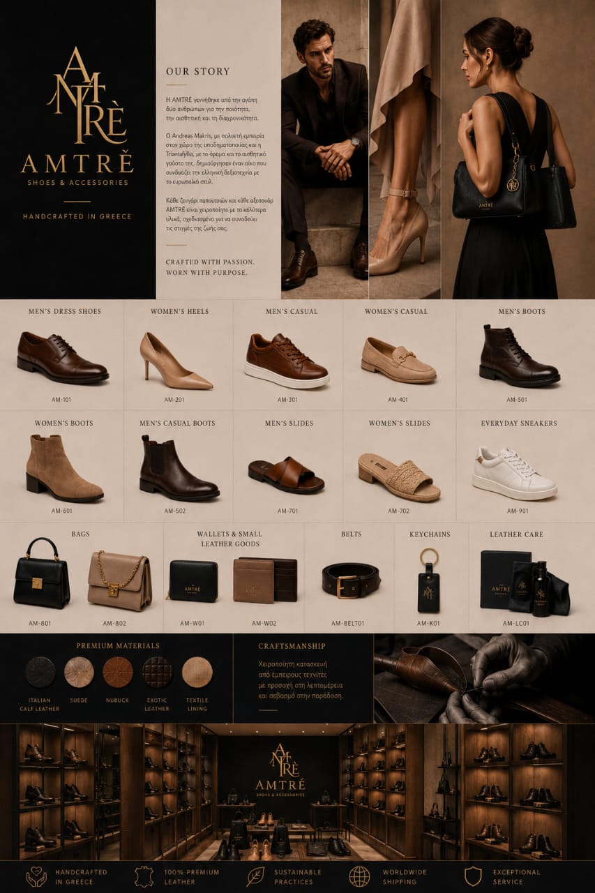 AMTRÈ leather accessories